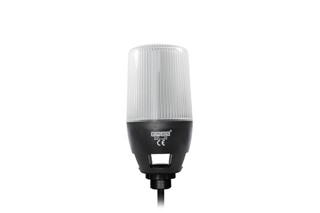IF Serisi Çok Renkli 24V DC Buzzerlı Sabit PLC Uyumlu M22 Vidalı  LED İkaz 65mm